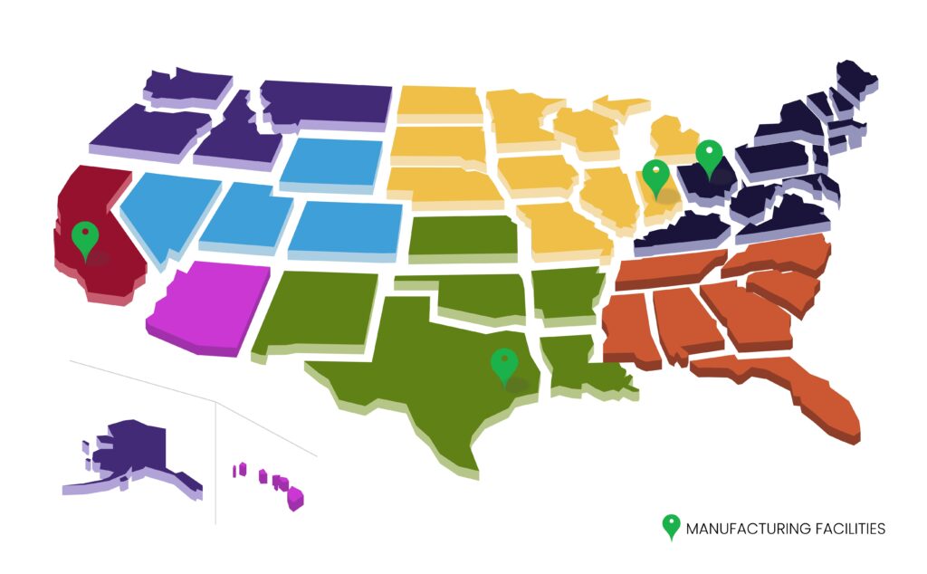SalesRegion Map