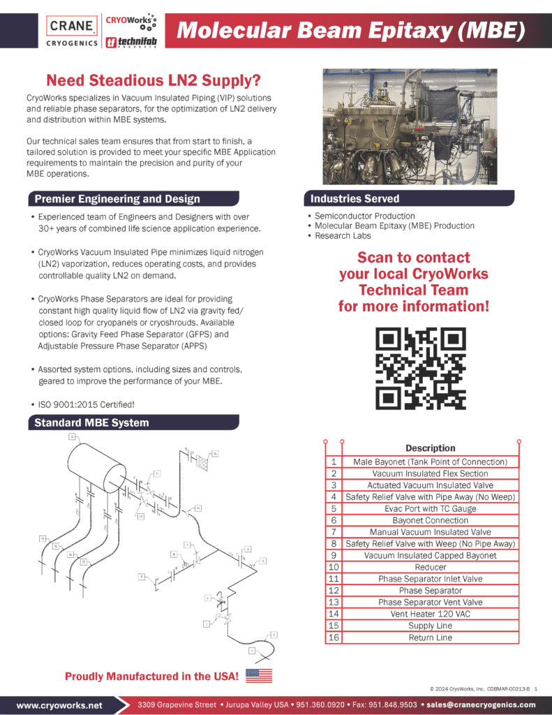 Molecular Beam Epitaxy 6 5 25 V3 CDBMAR 00313 C CRANECryogenics